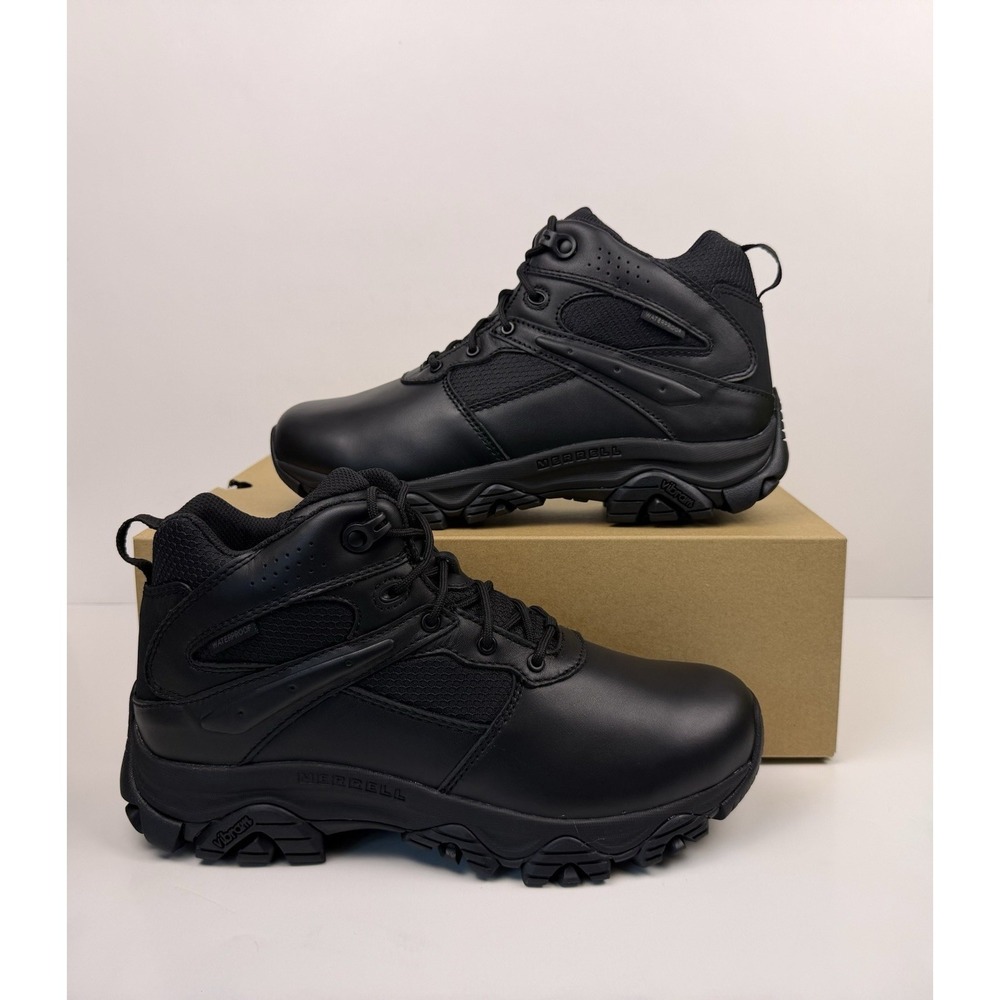 Merrell Moab 3 Response Tact Mid Men's Size 9.5 Black Waterproof J003917